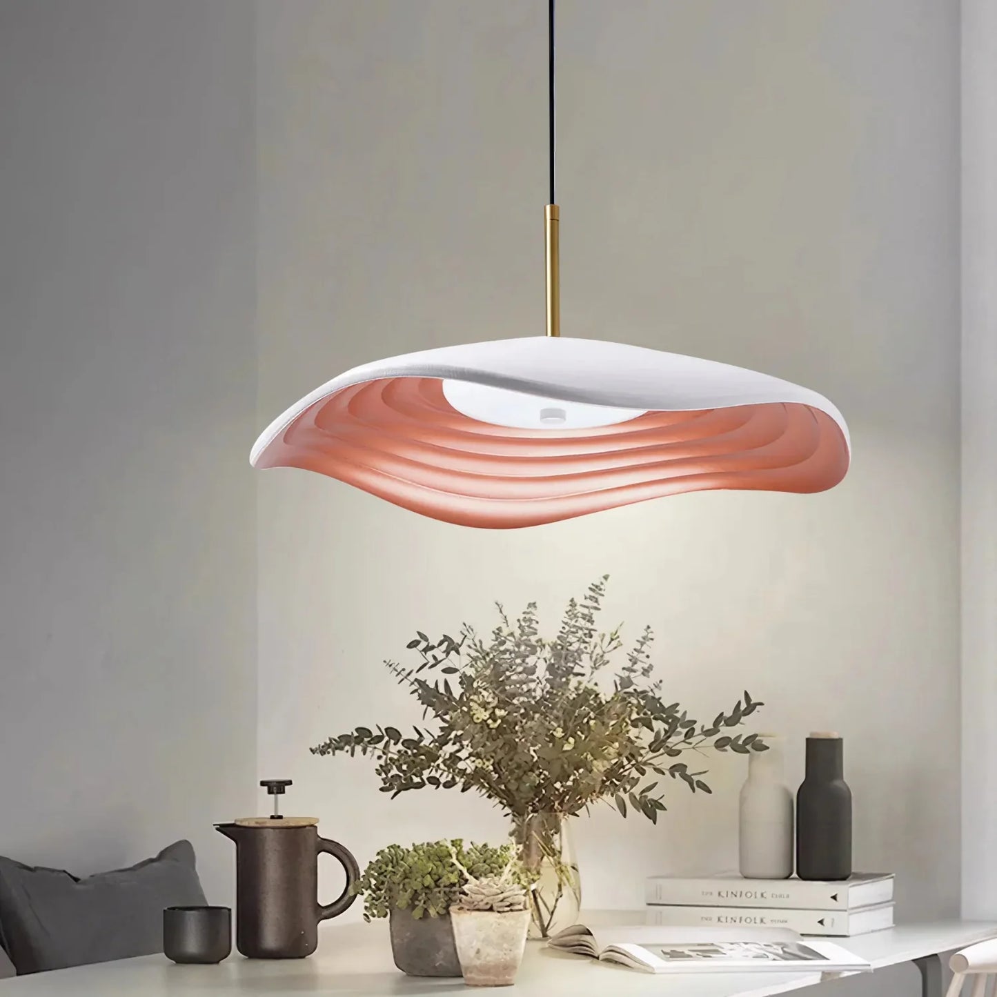 Iron & Resin Pendant Lamp