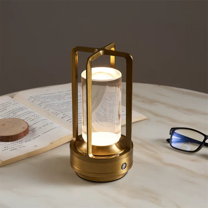 Wireless Lantern Table Lamp