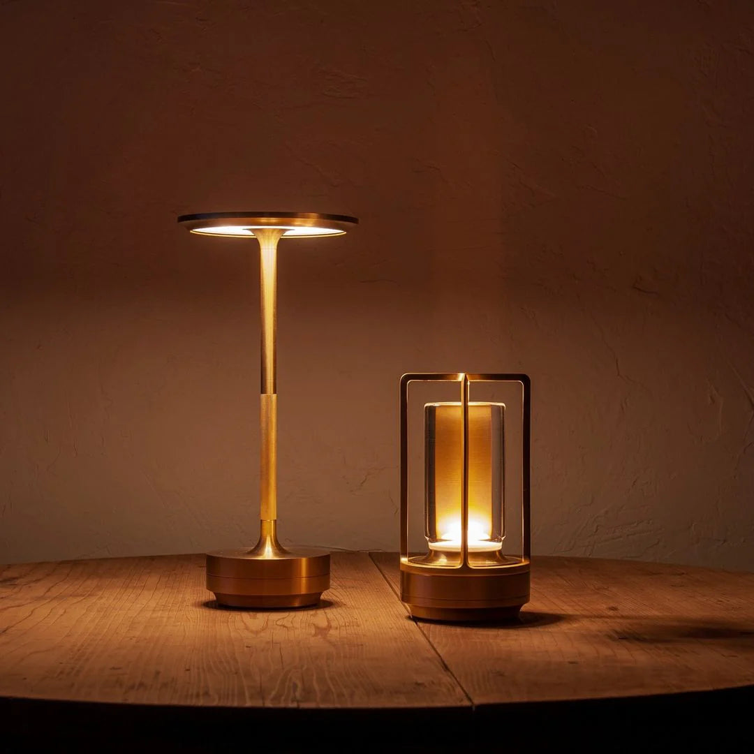 Wireless Lantern Table Lamp