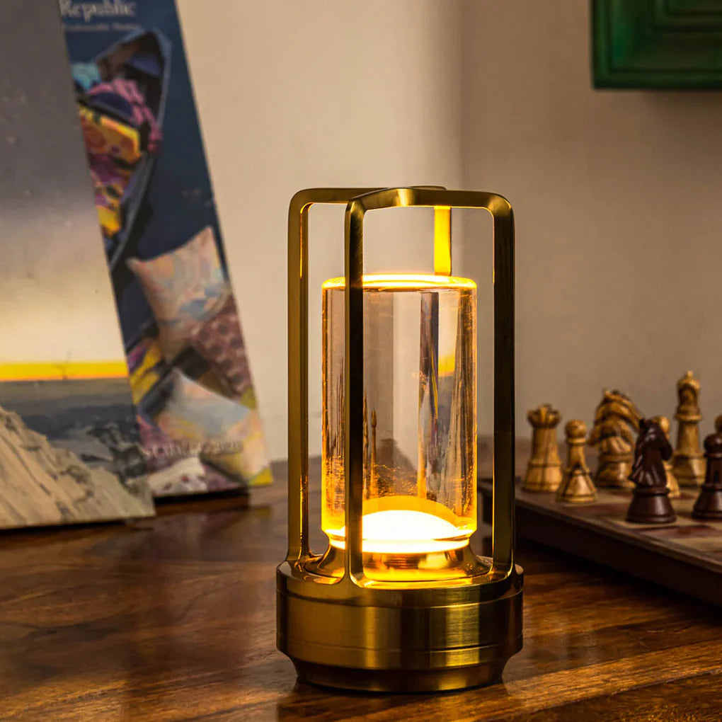 Wireless Lantern Table Lamp