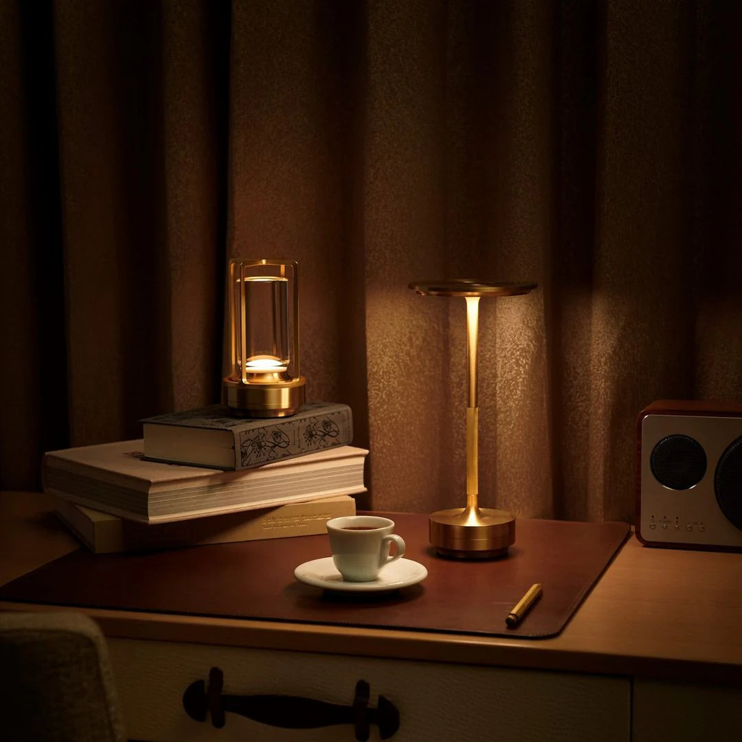 Wireless Lantern Table Lamp