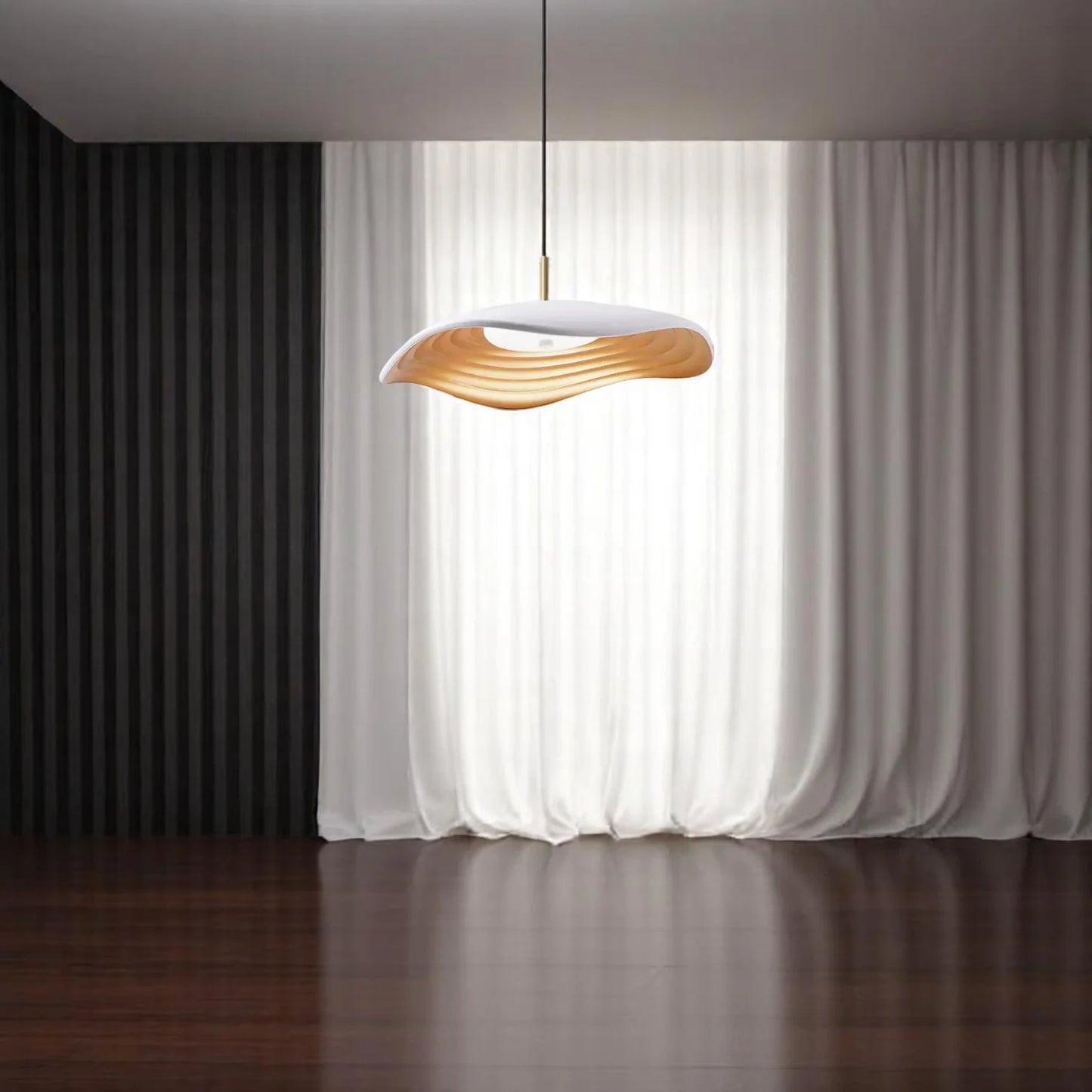 Iron & Resin Pendant Lamp